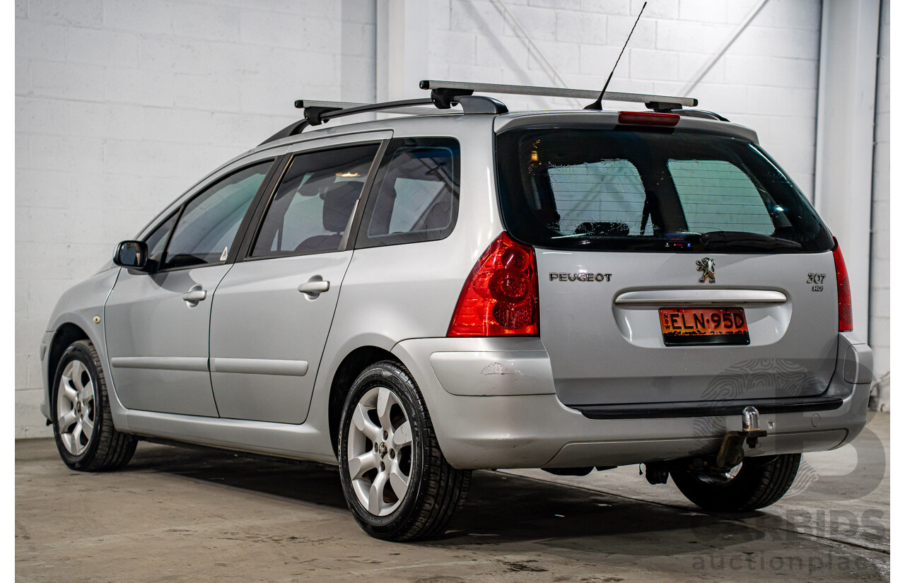 1/2006 Peugeot 307 XSE HDi 2.0 Touring MY06 Upgrade 4d Wagon Aluminium Grey Metallic Turbo Diesel 2.0L