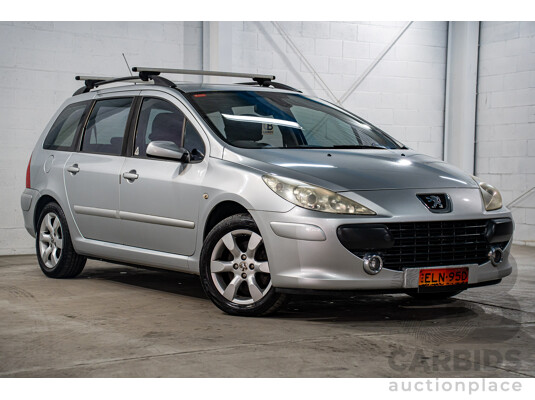 1/2006 Peugeot 307 XSE HDi 2.0 Touring MY06 Upgrade 4d Wagon Aluminium Grey Metallic Turbo Diesel 2.0L