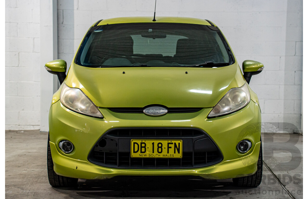 1/2009 Ford Fiesta Zetec WS 5d Hatchback Squeeze Green Metallic 1.6L