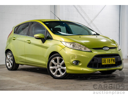 1/2009 Ford Fiesta Zetec WS 5d Hatchback Squeeze Green Metallic 1.6L