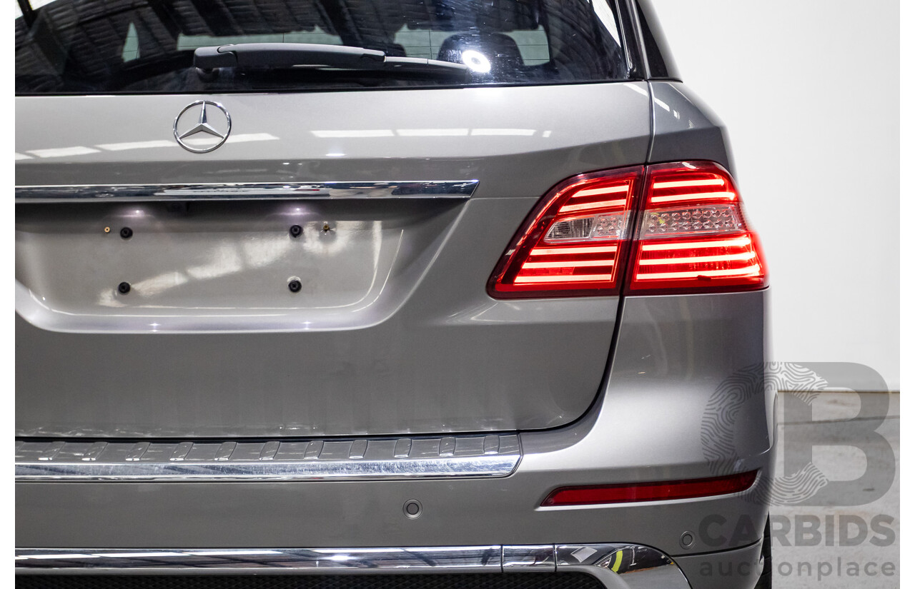 11/2012 Mercedes-Benz ML250CDI BLUETEC (AWD) AMG-Line Pack 166 4D Wagon Palladium Silver Turbo Diesel 2.1L