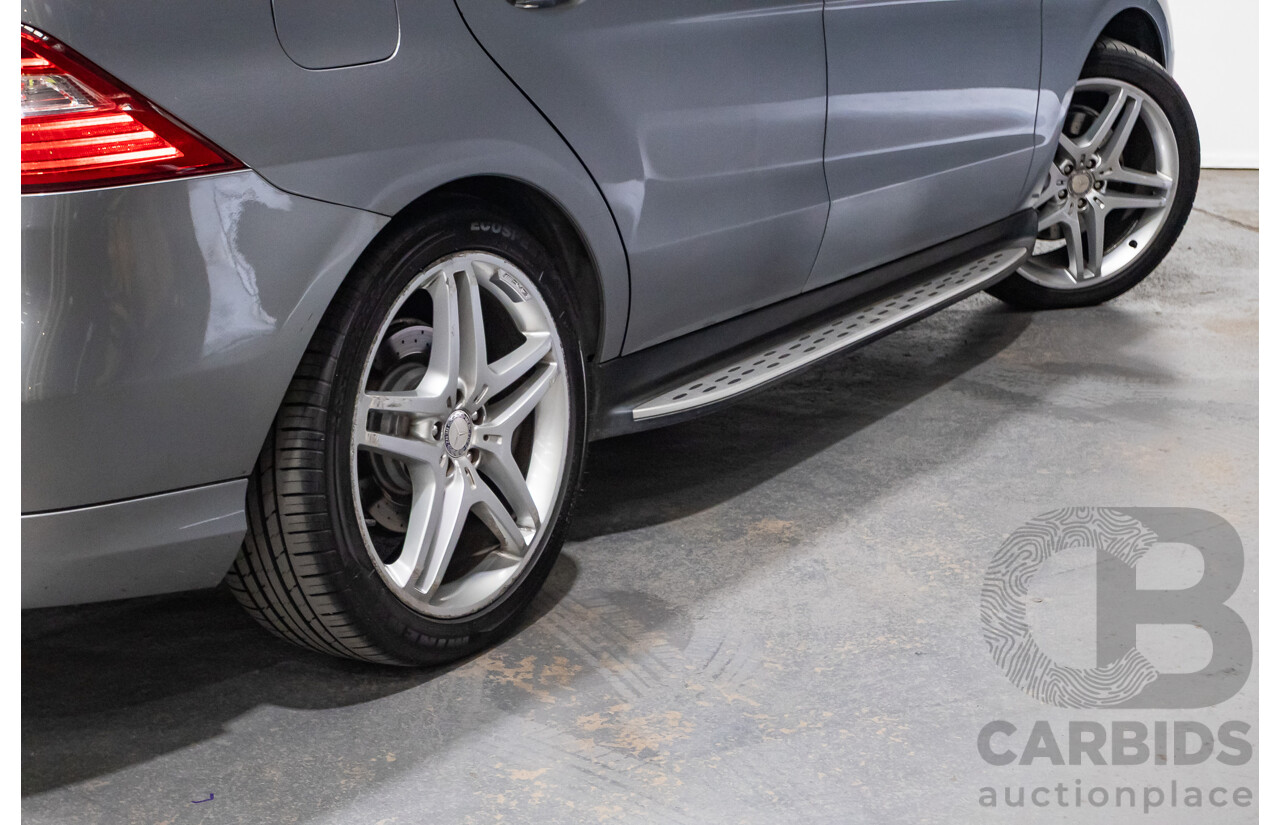 11/2012 Mercedes-Benz ML250CDI BLUETEC (AWD) AMG-Line Pack 166 4D Wagon Palladium Silver Turbo Diesel 2.1L