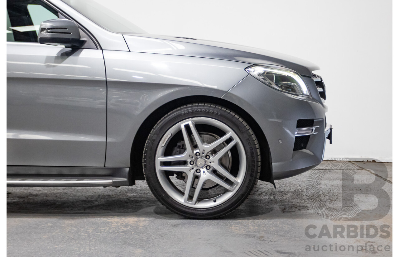 11/2012 Mercedes-Benz ML250CDI BLUETEC (AWD) AMG-Line Pack 166 4D Wagon Palladium Silver Turbo Diesel 2.1L