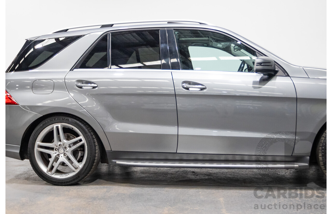 11/2012 Mercedes-Benz ML250CDI BLUETEC (AWD) AMG-Line Pack 166 4D Wagon Palladium Silver Turbo Diesel 2.1L