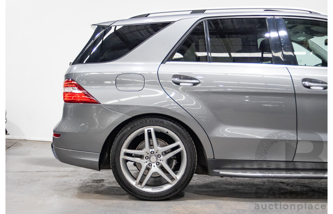 11/2012 Mercedes-Benz ML250CDI BLUETEC (AWD) AMG-Line Pack 166 4D Wagon Palladium Silver Turbo Diesel 2.1L