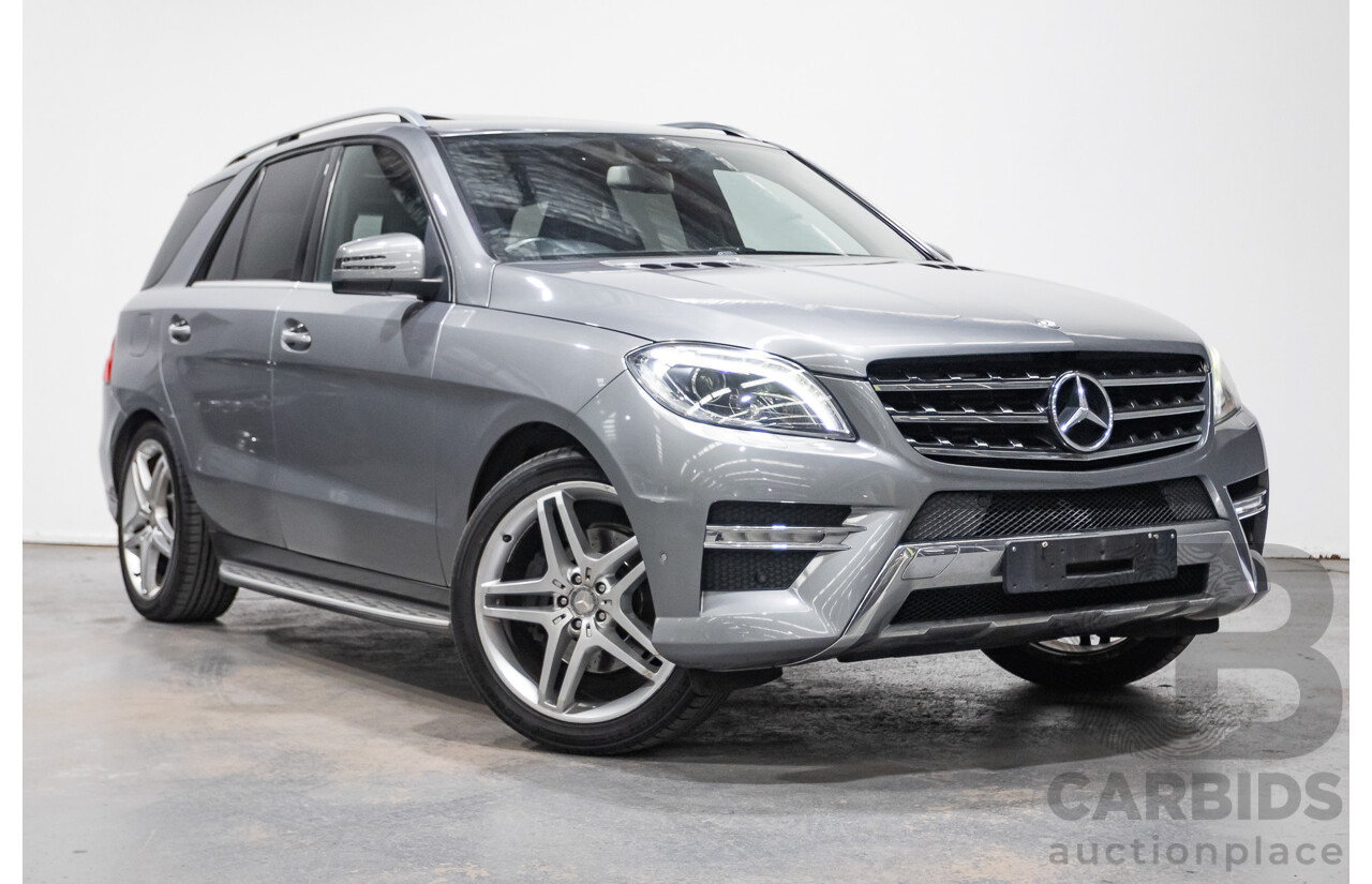 11/2012 Mercedes-Benz ML250CDI BLUETEC (AWD) AMG-Line Pack 166 4D Wagon Palladium Silver Turbo Diesel 2.1L