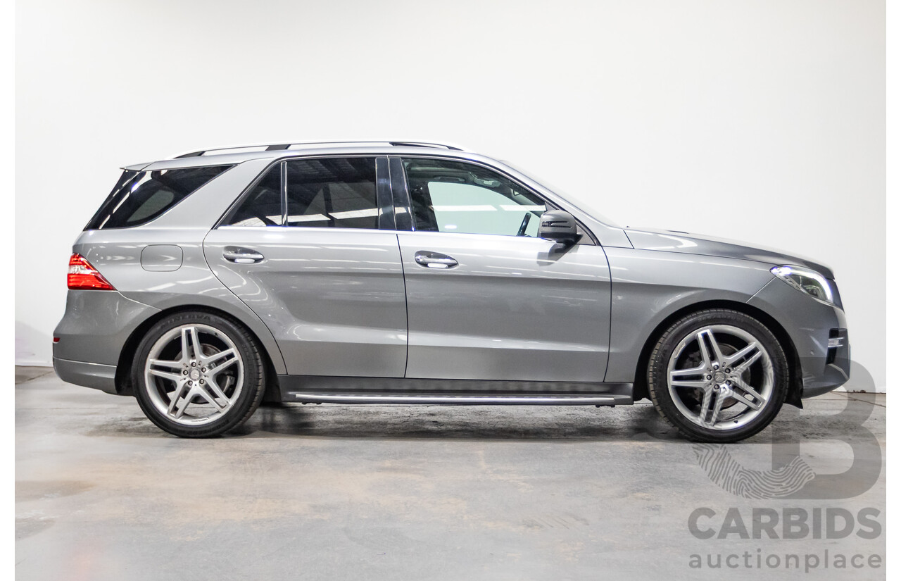 11/2012 Mercedes-Benz ML250CDI BLUETEC (AWD) AMG-Line Pack 166 4D Wagon Palladium Silver Turbo Diesel 2.1L
