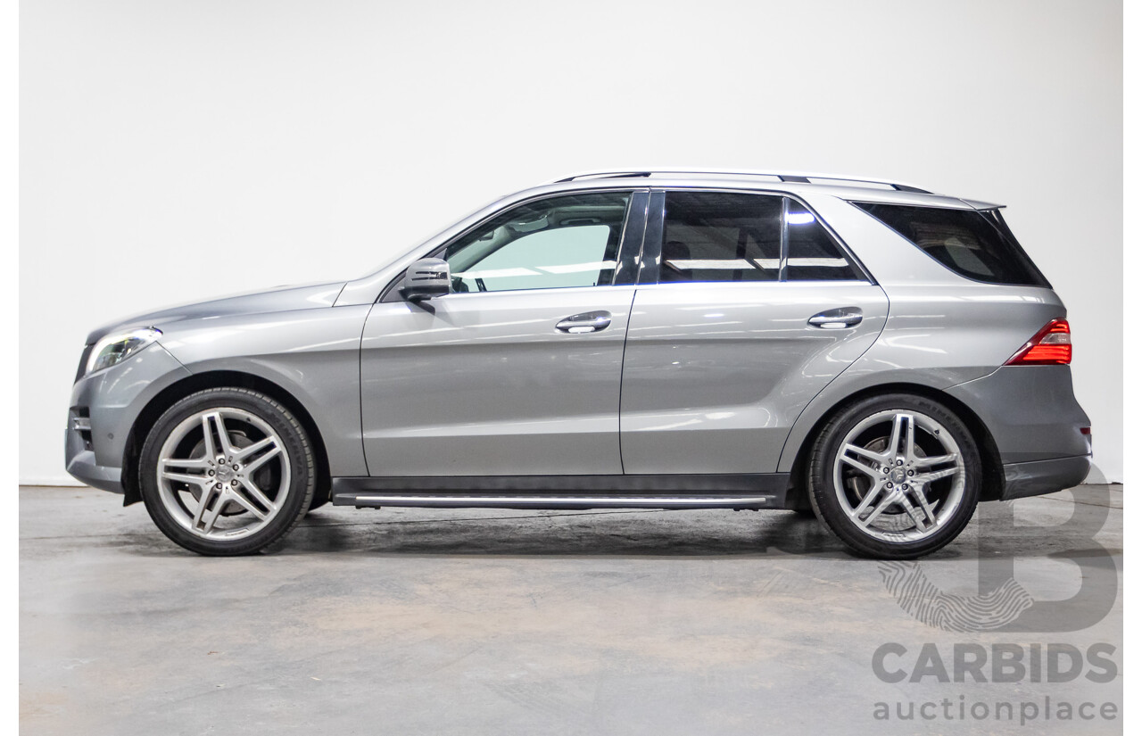 11/2012 Mercedes-Benz ML250CDI BLUETEC (AWD) AMG-Line Pack 166 4D Wagon Palladium Silver Turbo Diesel 2.1L