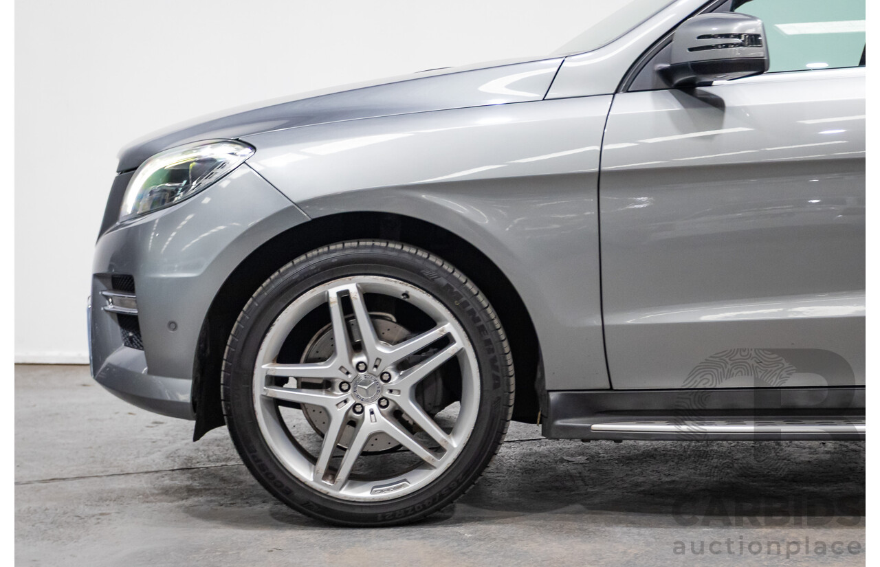 11/2012 Mercedes-Benz ML250CDI BLUETEC (AWD) AMG-Line Pack 166 4D Wagon Palladium Silver Turbo Diesel 2.1L