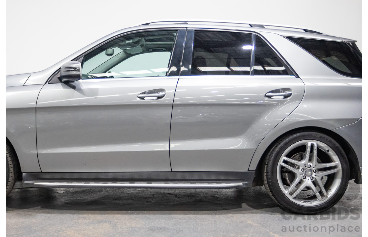 11/2012 Mercedes-Benz ML250CDI BLUETEC (AWD) AMG-Line Pack 166 4D Wagon Palladium Silver Turbo Diesel 2.1L
