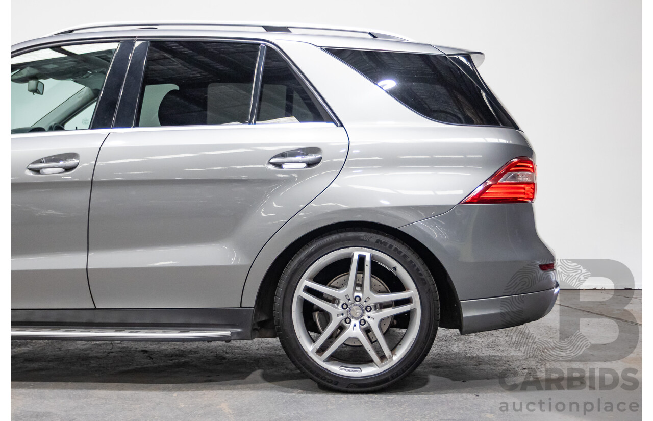 11/2012 Mercedes-Benz ML250CDI BLUETEC (AWD) AMG-Line Pack 166 4D Wagon Palladium Silver Turbo Diesel 2.1L