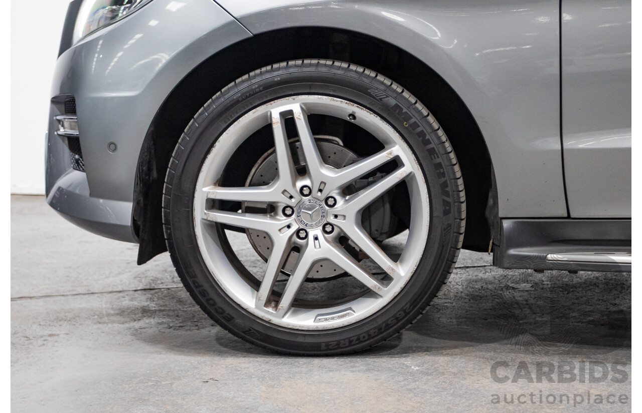 11/2012 Mercedes-Benz ML250CDI BLUETEC (AWD) AMG-Line Pack 166 4D Wagon Palladium Silver Turbo Diesel 2.1L