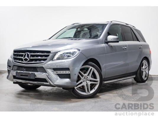 11/2012 Mercedes-Benz ML250CDI BLUETEC (AWD) AMG-Line Pack 166 4D Wagon Palladium Silver Turbo Diesel 2.1L