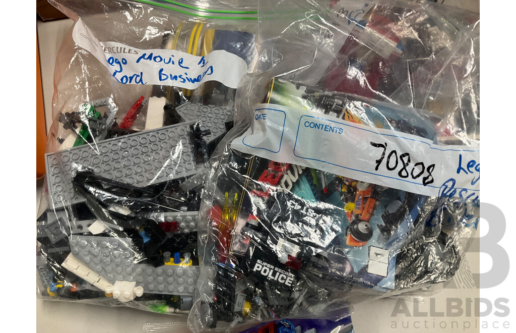 Large Collection 12 Lego the Lego Movie & Lego Movie II Sets, Opened, FIve in Original Boxes with Instructions Including Creative Ambush 70812 and More