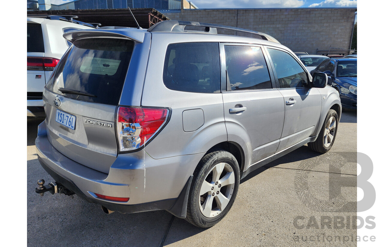 8/2009 Subaru Forester XT Premium MY09 4d Wagon Silver 2.5L