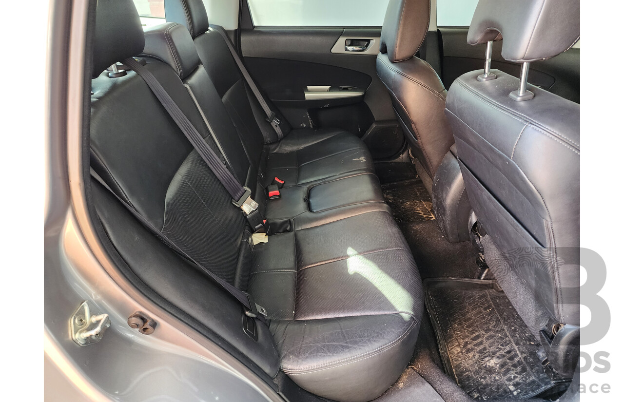 8/2009 Subaru Forester XT Premium MY09 4d Wagon Silver 2.5L