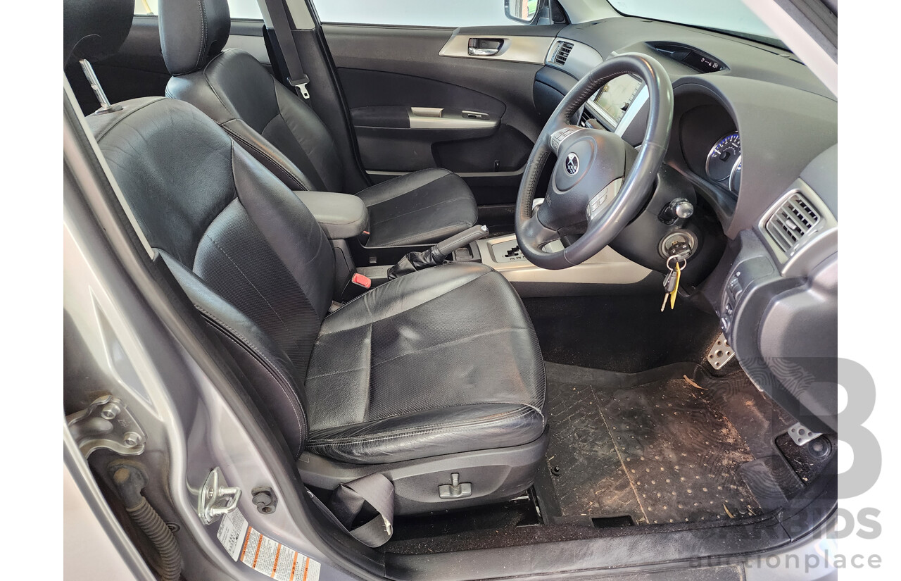 8/2009 Subaru Forester XT Premium MY09 4d Wagon Silver 2.5L