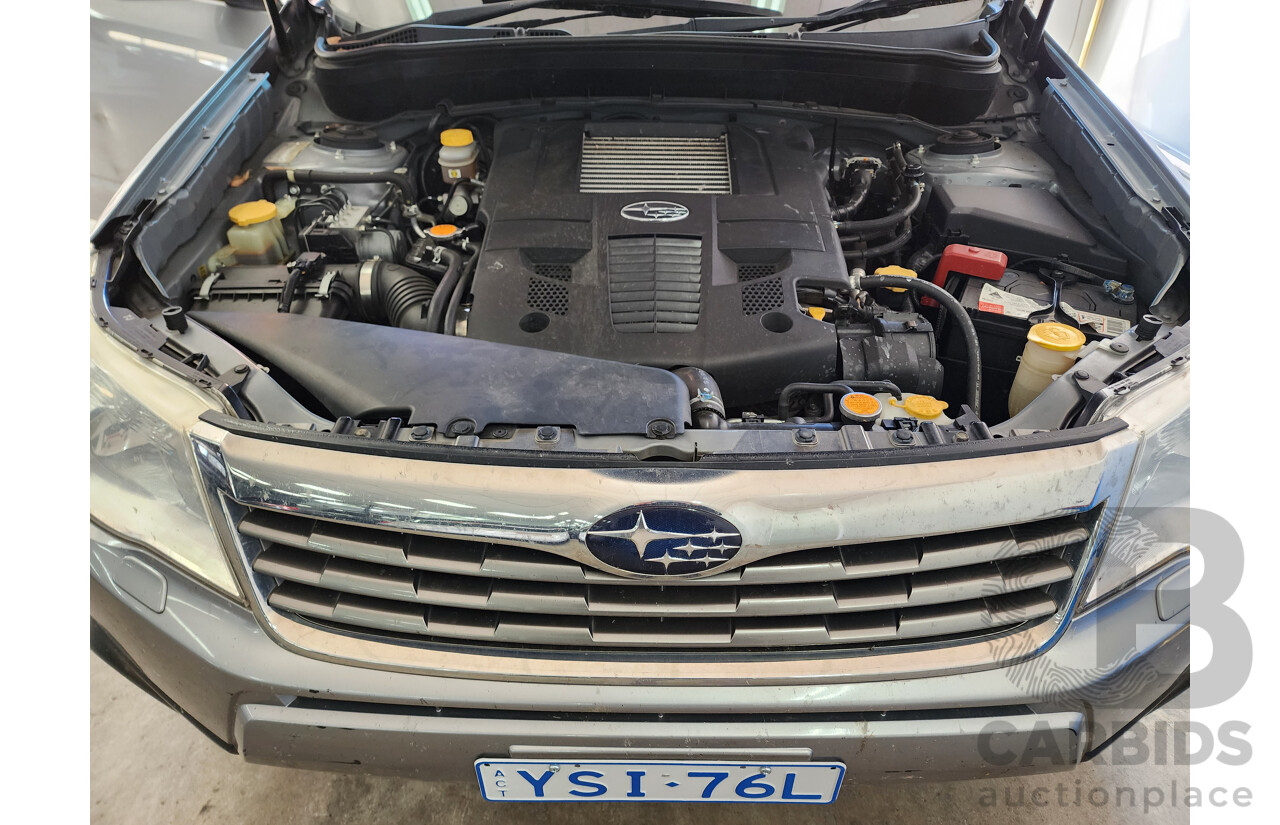 8/2009 Subaru Forester XT Premium MY09 4d Wagon Silver 2.5L