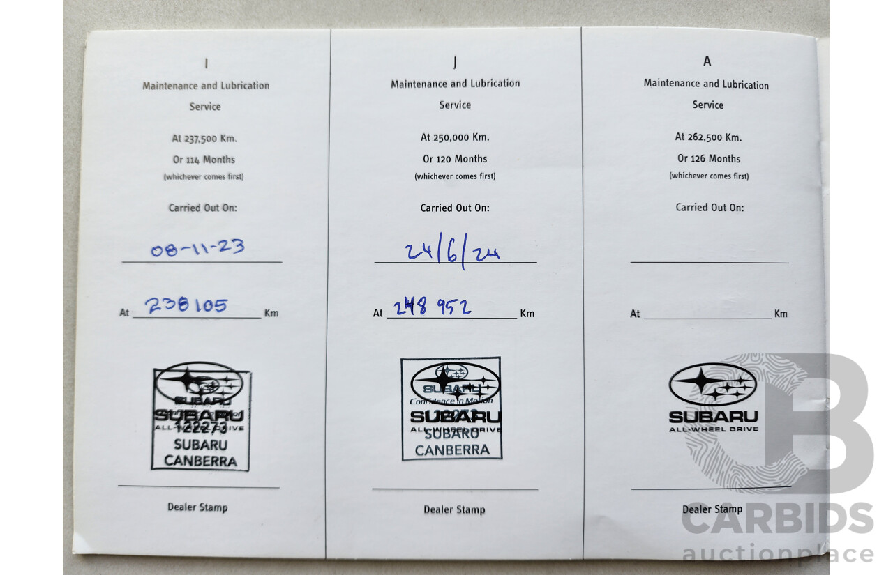 8/2009 Subaru Forester XT Premium MY09 4d Wagon Silver 2.5L
