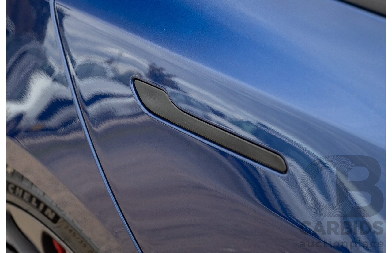 10/2020 Tesla Model 3 Performance (AWD) Dual Motor 4d Sedan Deep Blue Metallic - Dedicated Electric EV 335kw