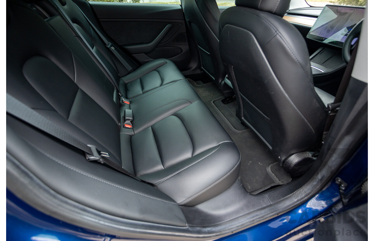 10/2020 Tesla Model 3 Performance (AWD) Dual Motor 4d Sedan Deep Blue Metallic - Dedicated Electric EV 335kw