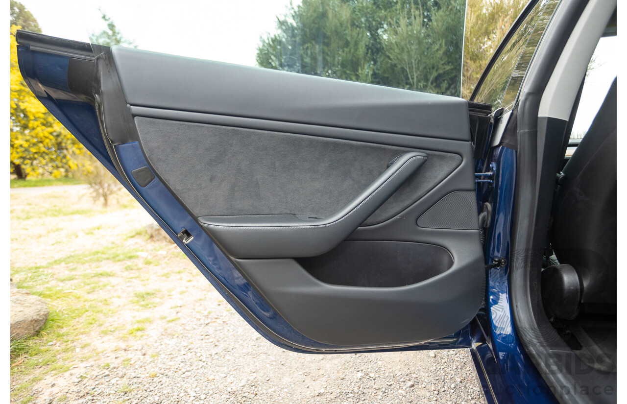 10/2020 Tesla Model 3 Performance (AWD) Dual Motor 4d Sedan Deep Blue Metallic - Dedicated Electric EV 335kw