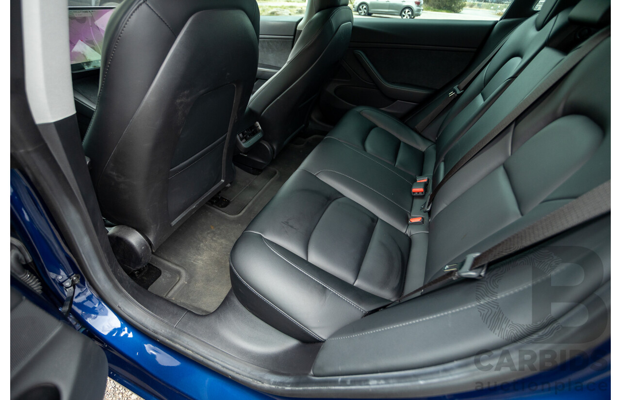 10/2020 Tesla Model 3 Performance (AWD) Dual Motor 4d Sedan Deep Blue Metallic - Dedicated Electric EV 335kw