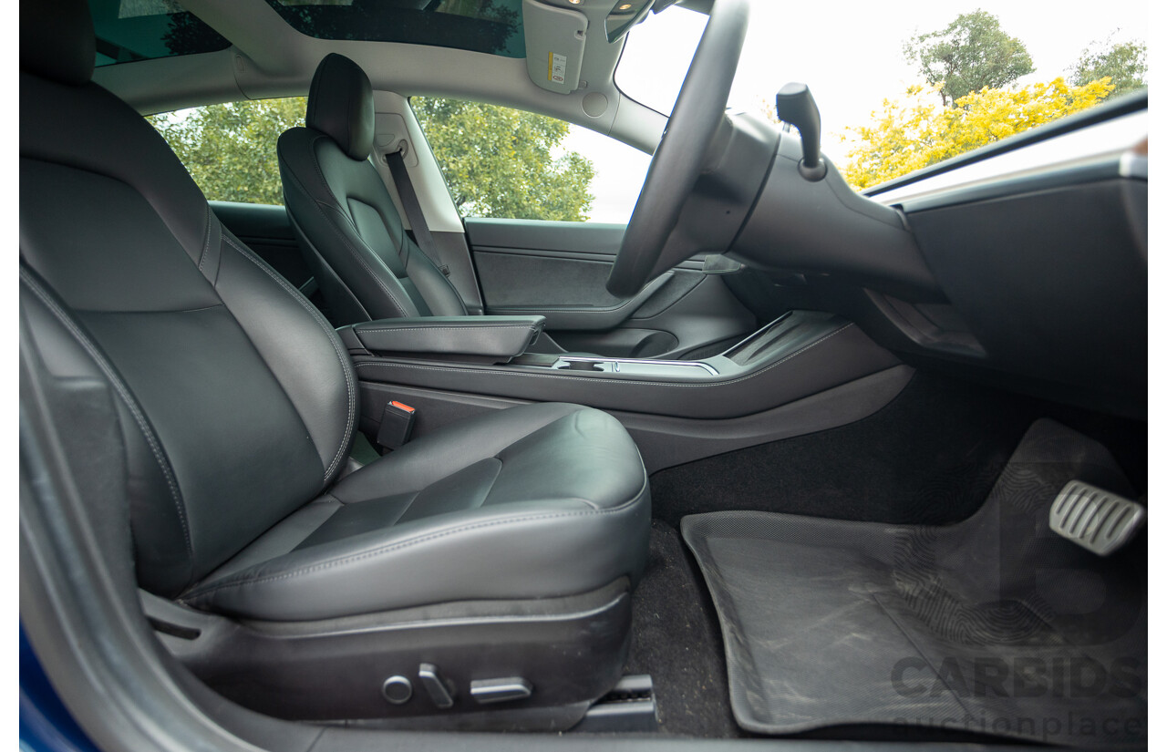 10/2020 Tesla Model 3 Performance (AWD) Dual Motor 4d Sedan Deep Blue Metallic - Dedicated Electric EV 335kw