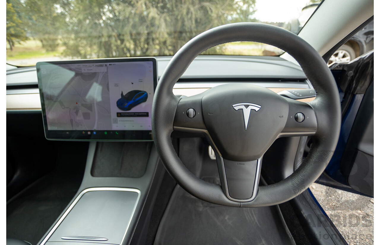 10/2020 Tesla Model 3 Performance (AWD) Dual Motor 4d Sedan Deep Blue Metallic - Dedicated Electric EV 335kw