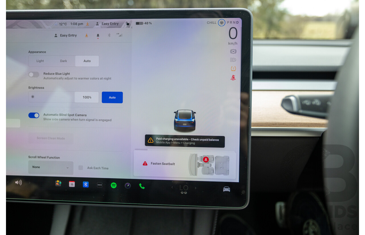 10/2020 Tesla Model 3 Performance (AWD) Dual Motor 4d Sedan Deep Blue Metallic - Dedicated Electric EV 335kw