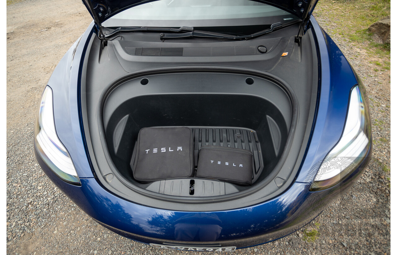 10/2020 Tesla Model 3 Performance (AWD) Dual Motor 4d Sedan Deep Blue Metallic - Dedicated Electric EV 335kw