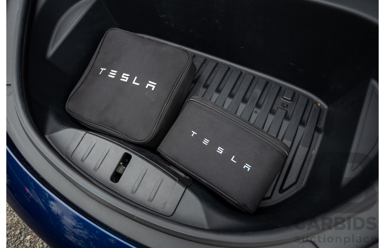 10/2020 Tesla Model 3 Performance (AWD) Dual Motor 4d Sedan Deep Blue Metallic - Dedicated Electric EV 335kw