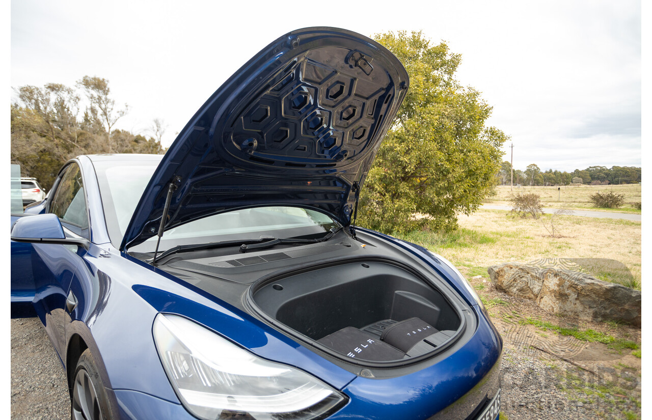 10/2020 Tesla Model 3 Performance (AWD) Dual Motor 4d Sedan Deep Blue Metallic - Dedicated Electric EV 335kw