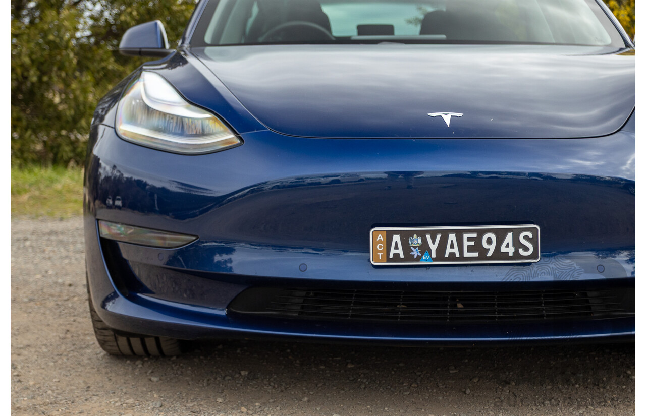 10/2020 Tesla Model 3 Performance (AWD) Dual Motor 4d Sedan Deep Blue Metallic - Dedicated Electric EV 335kw
