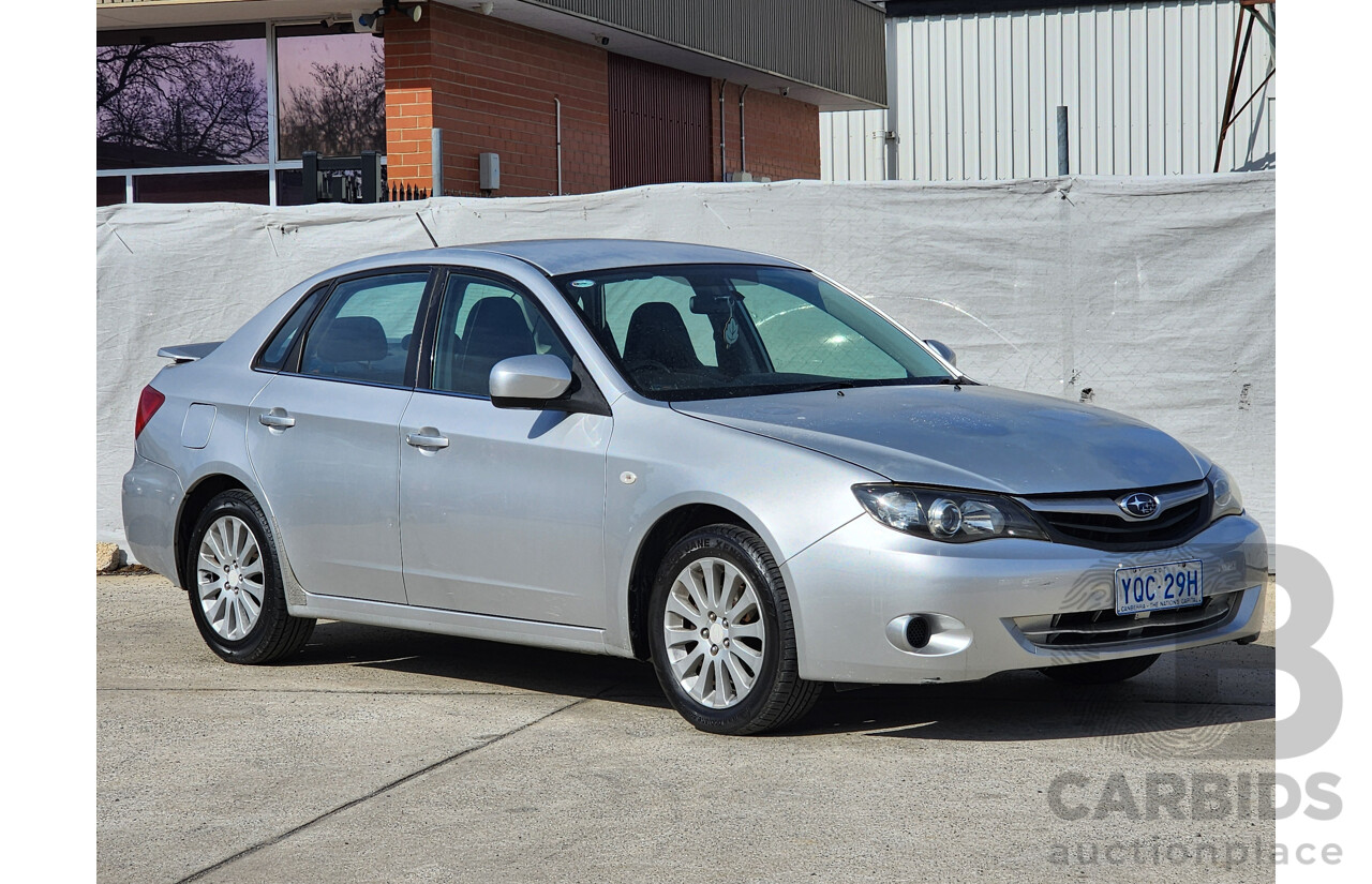 12/2010 Subaru Impreza R (awd) MY10 4d Sedan Silver 2.0L