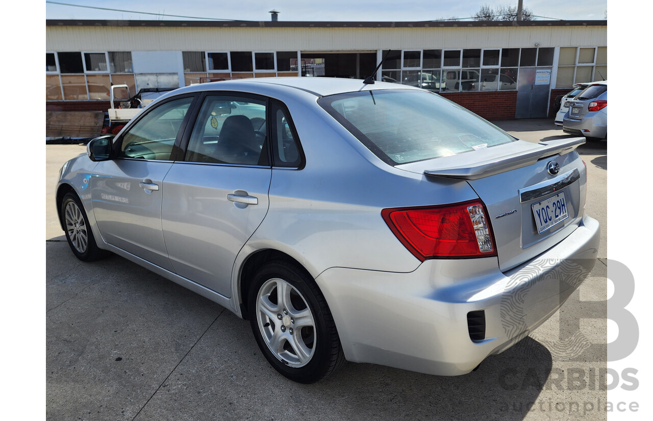 12/2010 Subaru Impreza R (awd) MY10 4d Sedan Silver 2.0L