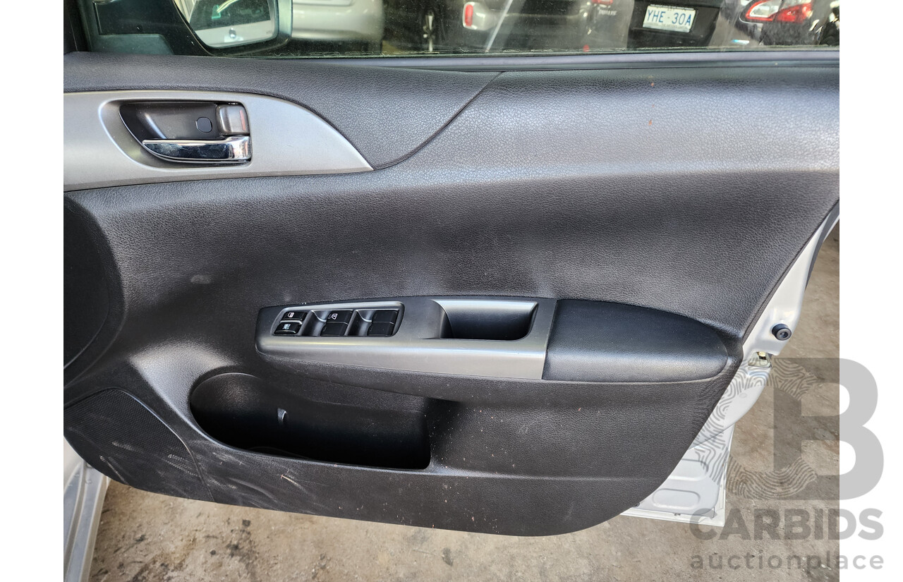 12/2010 Subaru Impreza R (awd) MY10 4d Sedan Silver 2.0L