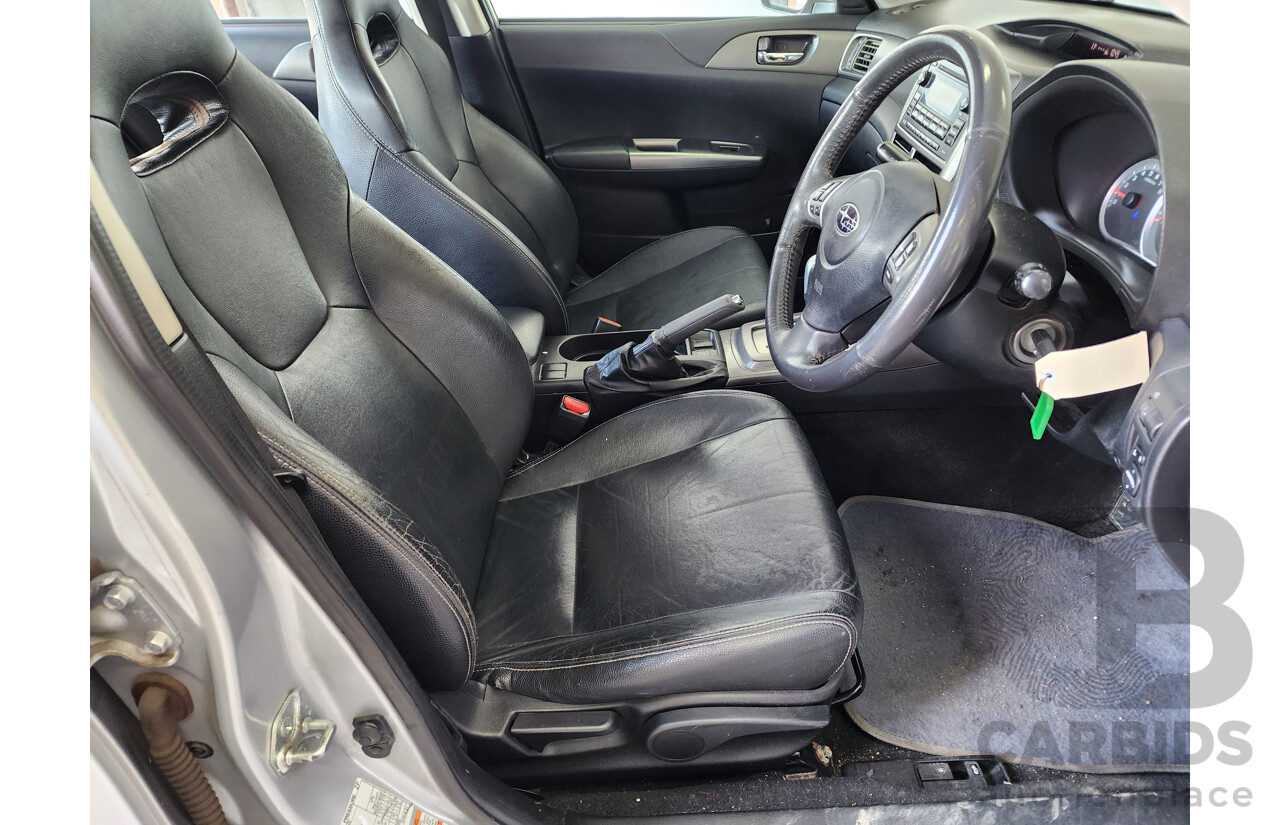 12/2010 Subaru Impreza R (awd) MY10 4d Sedan Silver 2.0L