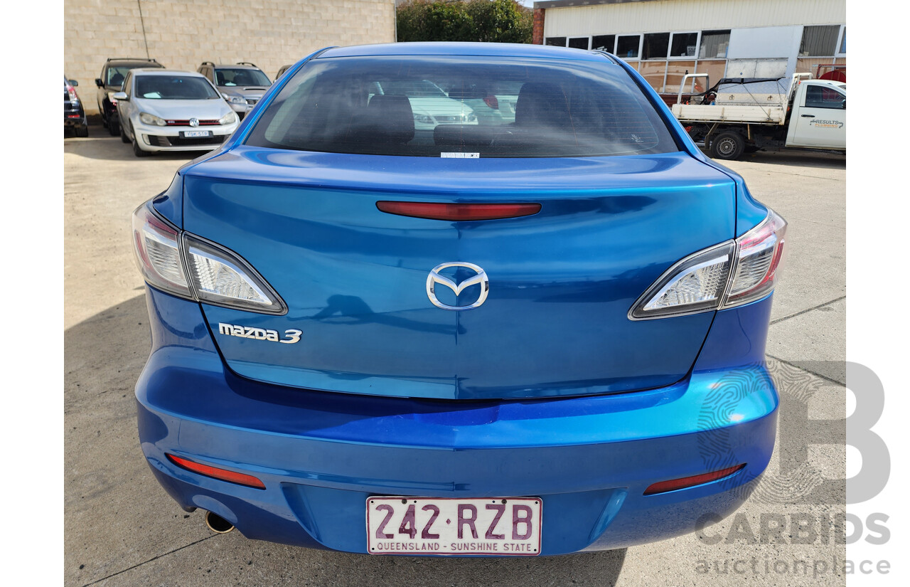 8/2011 Mazda Mazda3 NEO BL 10 UPGRADE 4d Sedan Blue 2.0L