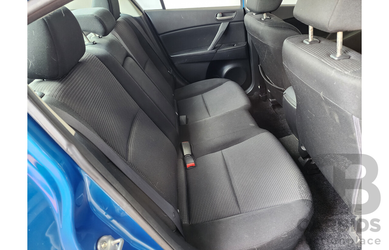 8/2011 Mazda Mazda3 NEO BL 10 UPGRADE 4d Sedan Blue 2.0L