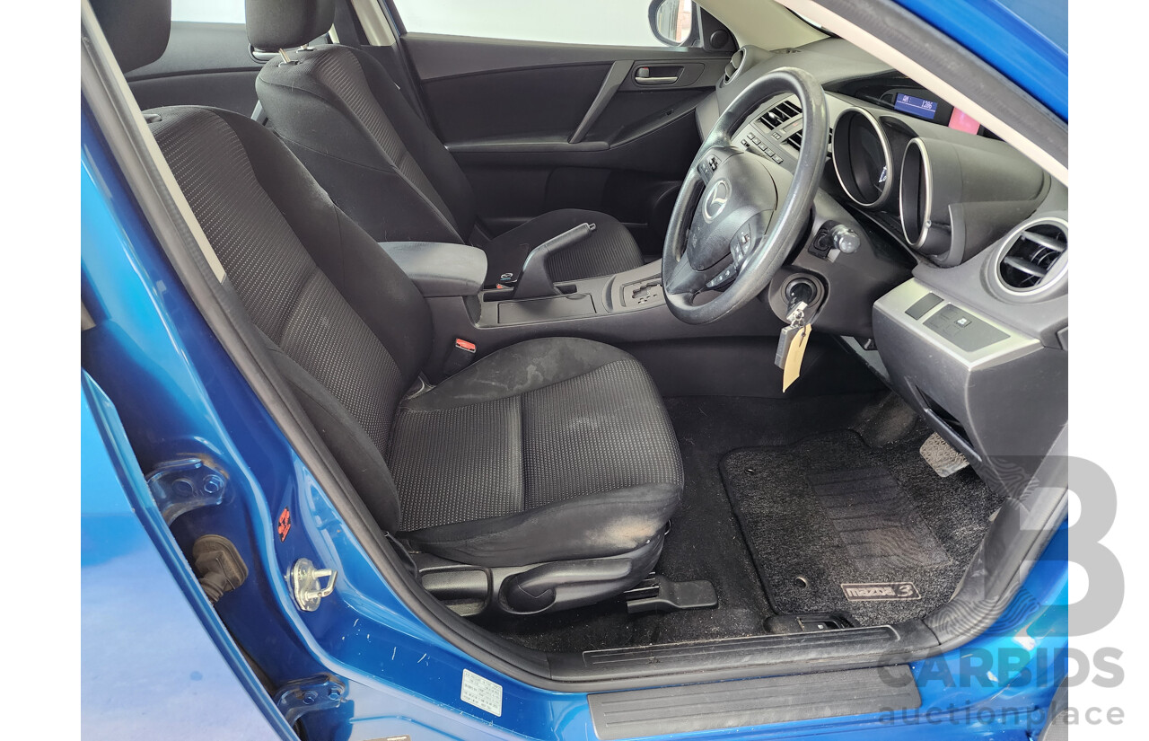 8/2011 Mazda Mazda3 NEO BL 10 UPGRADE 4d Sedan Blue 2.0L
