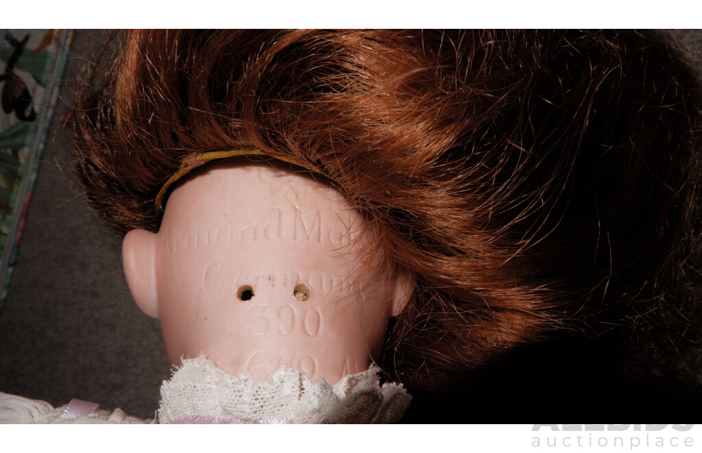 Armand Marseille Porcelain Head and Composite Doll