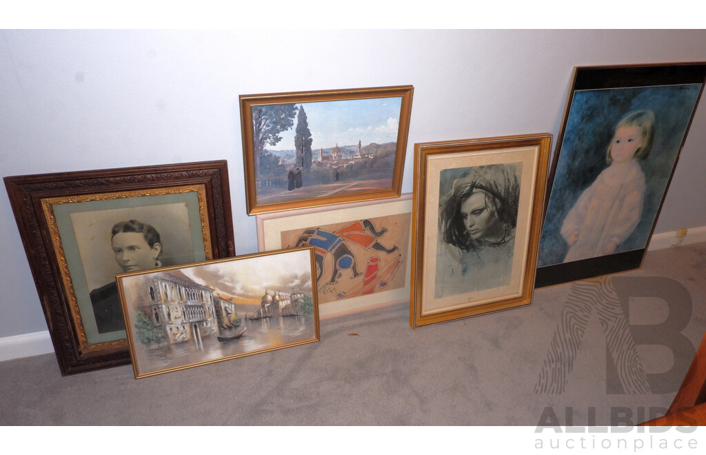Collection of 6 Framed Pictures