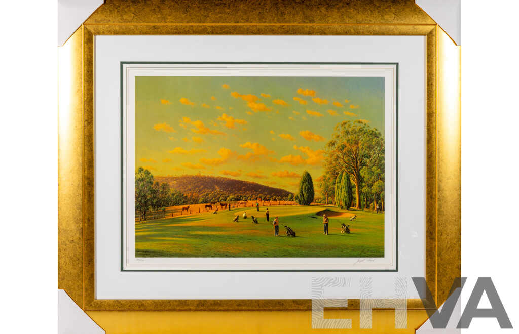 Jospeh Frost, (2oth Century, Czech-Born Australian, 1953 or 54-), Out of Bounds, Editioned and Signed Quality Print of Original Oil, 68 x 81 cm (frame)