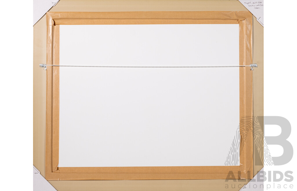 Joseph Frost, (20th Century, Czech-Born Australian, 1953 or 54-), Trapped, Antill Park Country Golf Club, Picton, Editioned and Signed Quality Print of Original Oil, 68 x 81 cm (frame)