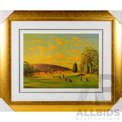 Jospeh Frost, (2oth Century, Czech-Born Australian, 1953 or 54-), Out of Bounds, Editioned and Signed Quality Print of Original Oil, 68 x 81 cm (frame)
