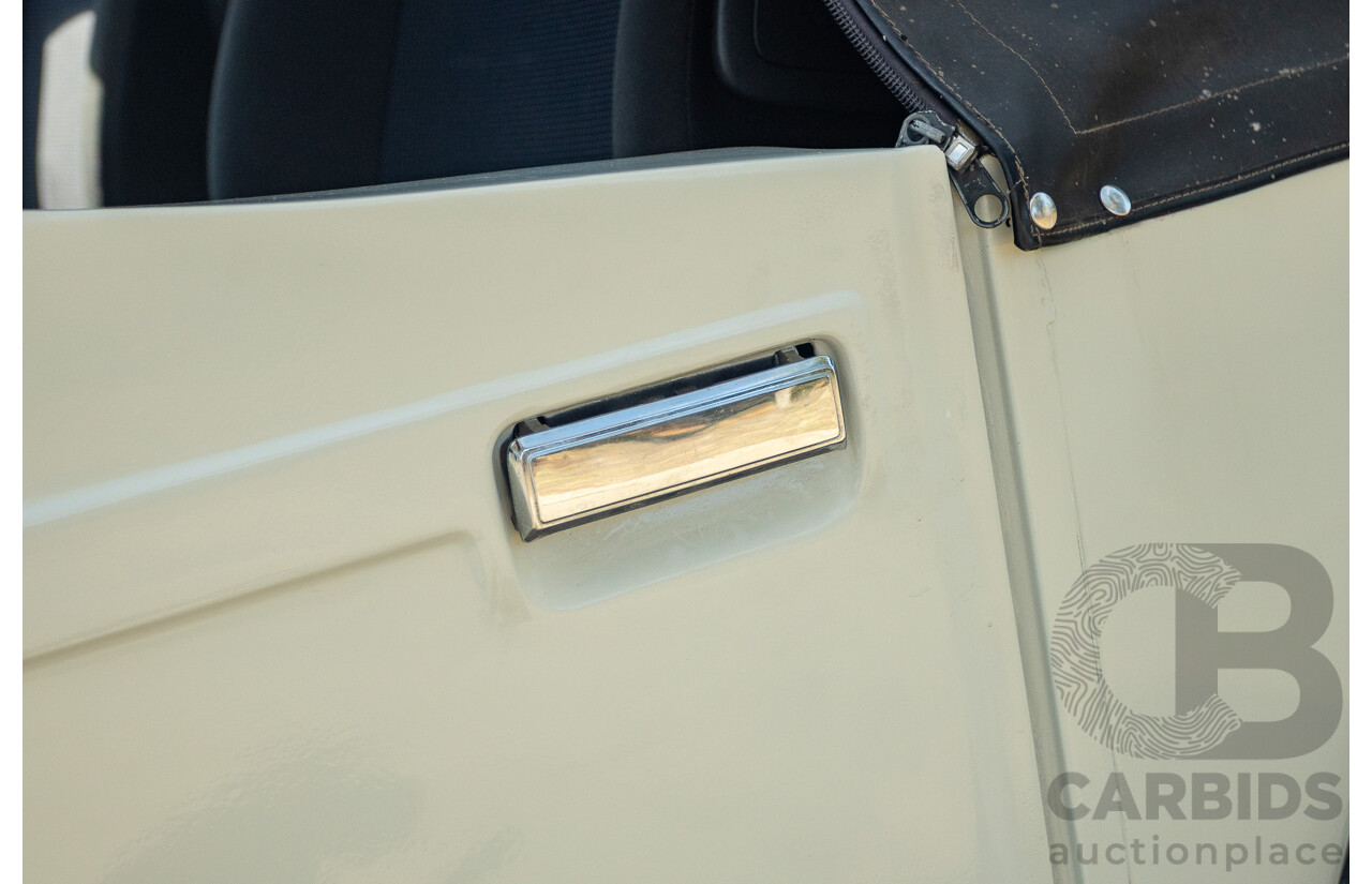 11/1977 Toyota Landcruiser SWB FJ40 (4x4) 2d Softtop White 4.2L