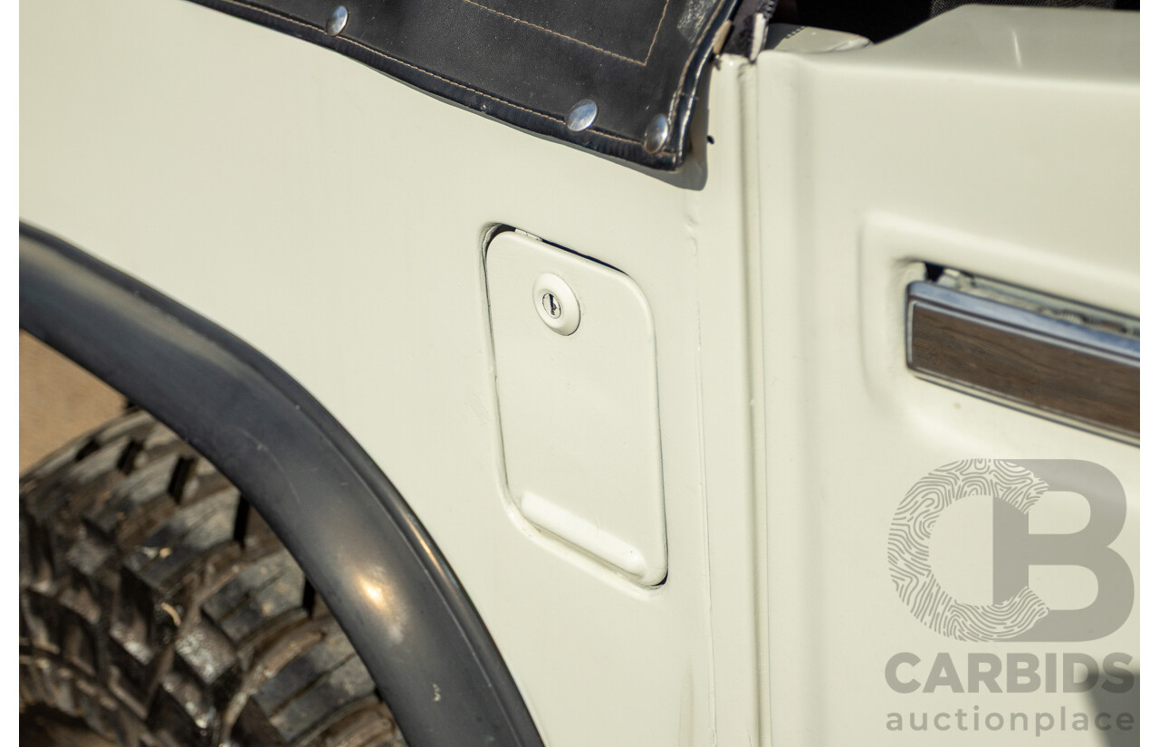 11/1977 Toyota Landcruiser SWB FJ40 (4x4) 2d Softtop White 4.2L