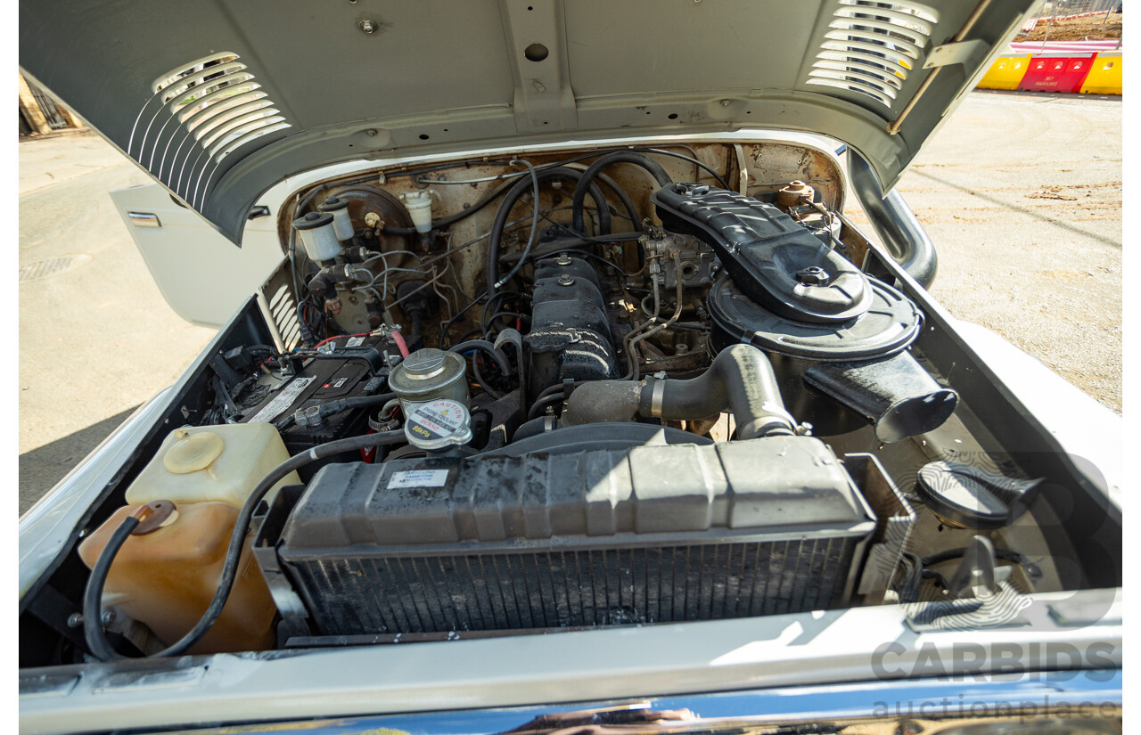 11/1977 Toyota Landcruiser SWB FJ40 (4x4) 2d Softtop White 4.2L