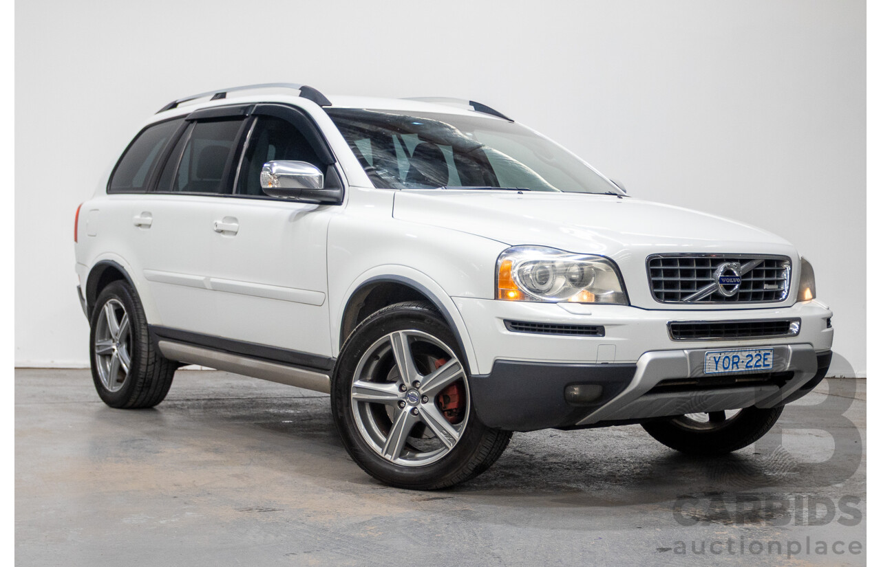 11/2010 Volvo XC90 V8 R-Design (4x4) MY11 4d Wagon Ice White V8 4.4L